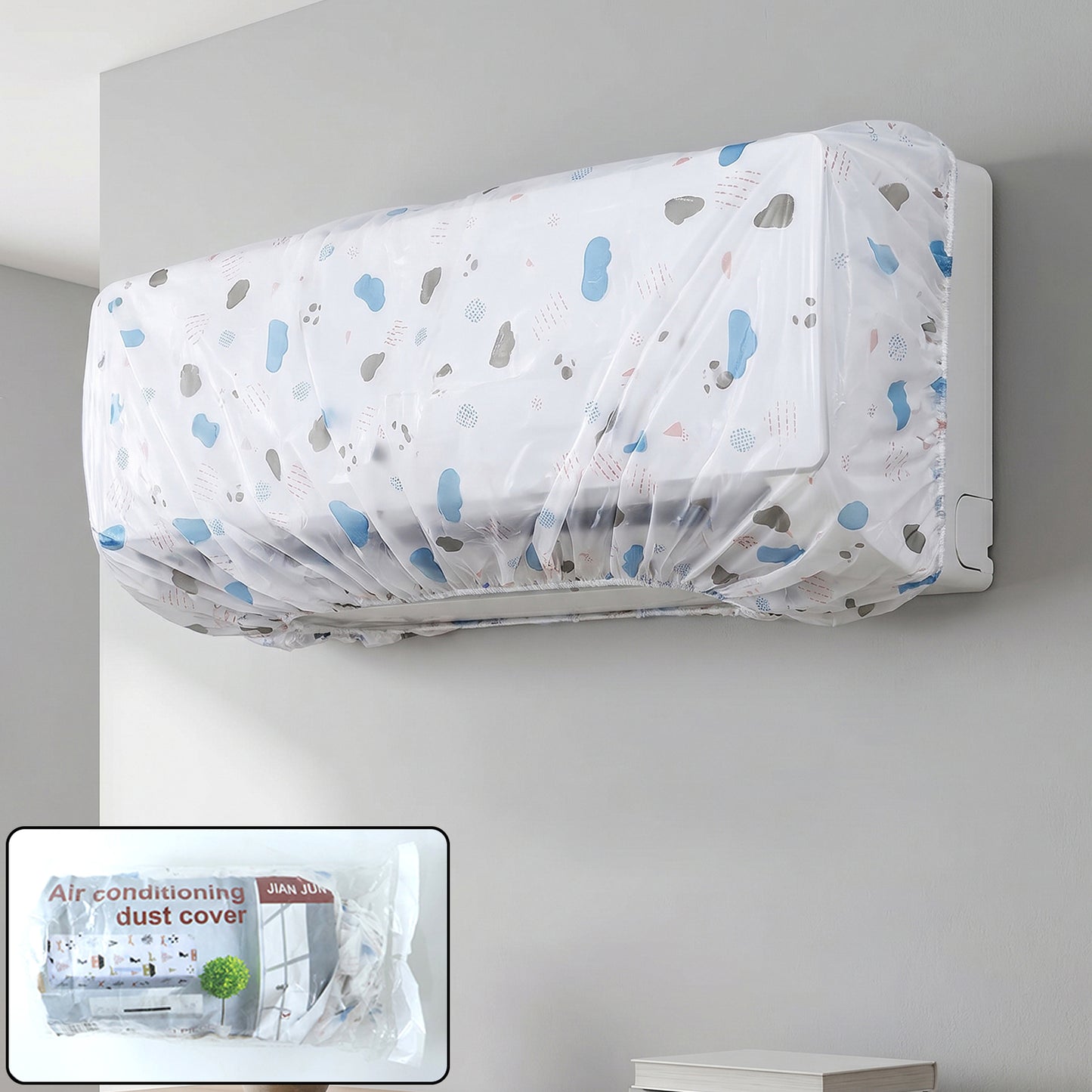 Air Conditioning Dust Cover Waterproof Folding Ac Cover