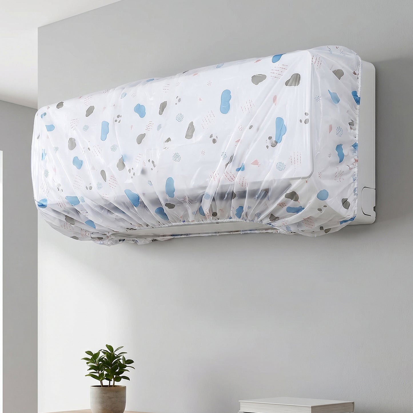 Air Conditioning Dust Cover Waterproof Folding Ac Cover