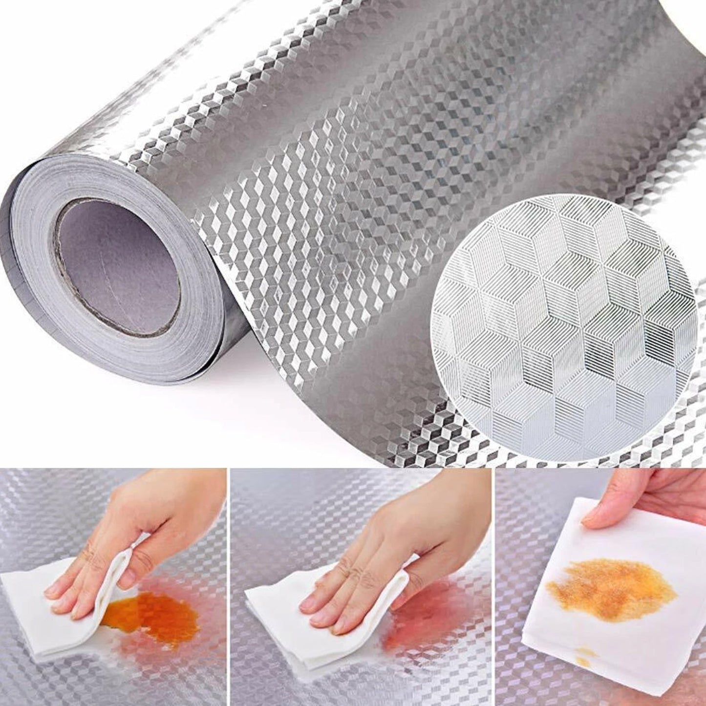 Aluminium foil cooking baking