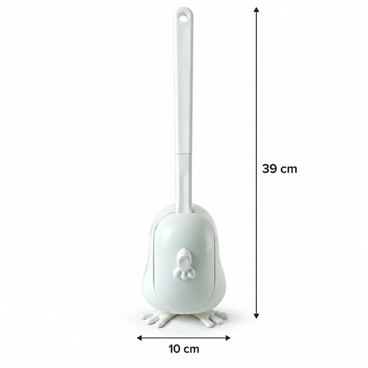 Toilet brush size guide