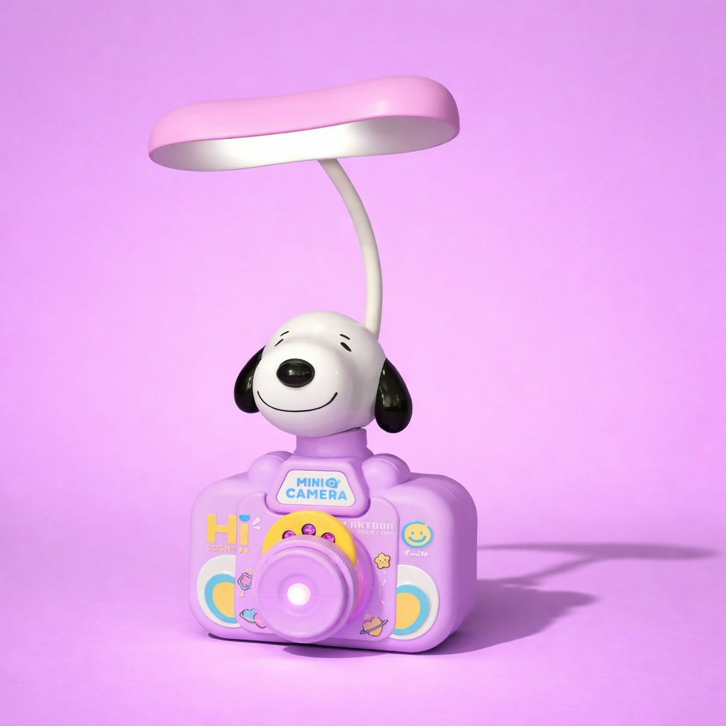 Kids Mini Camera Projector Lamp with Study Light & Slide Projection
