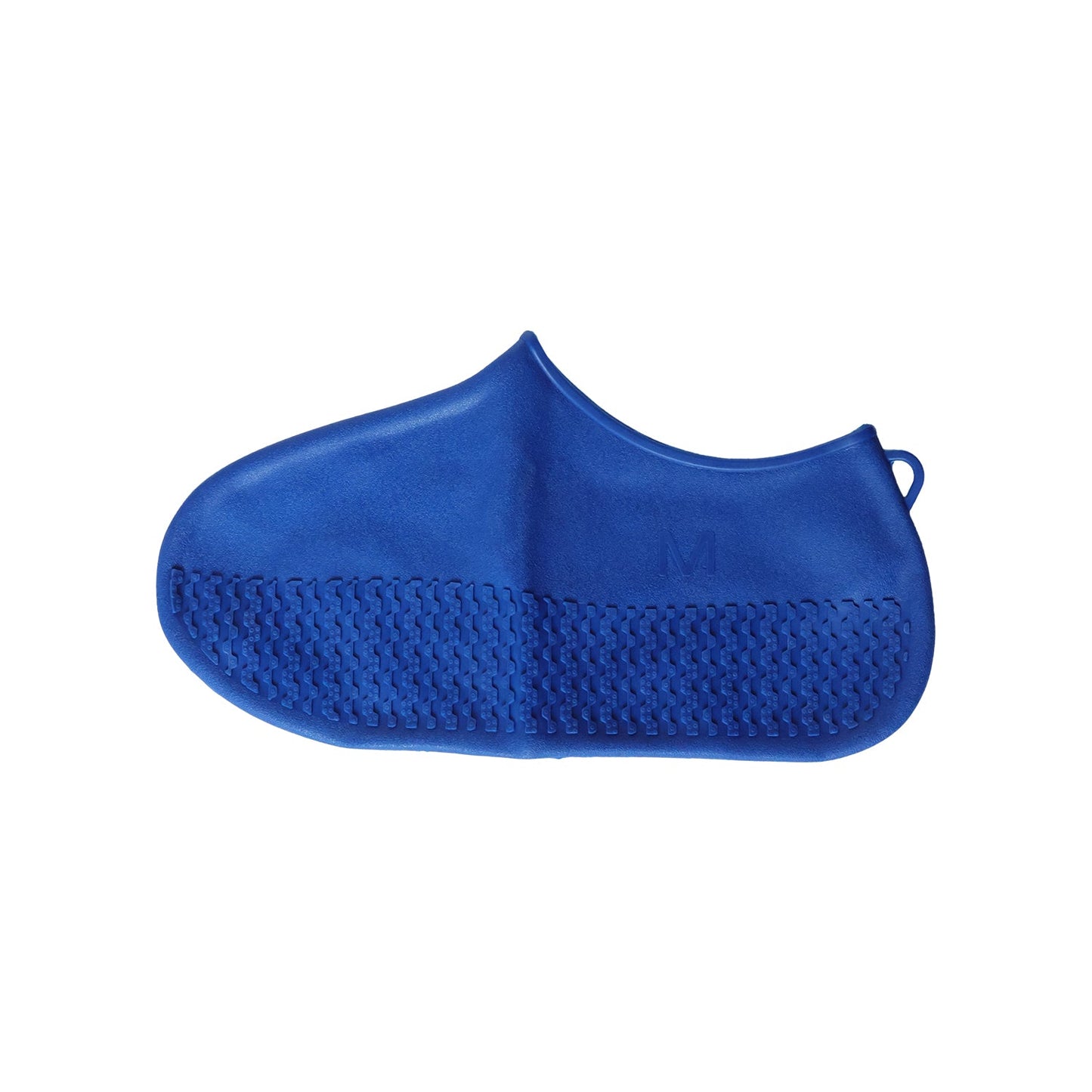 Waterproof Silicone Shoe Cover Blue Color (1 Pair, Medium Size)
