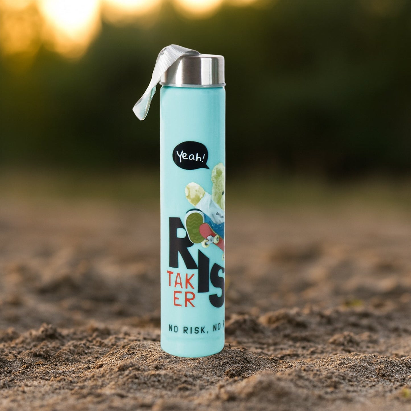 Risk Taker Printed Water Bottle 2000ml + 900ml + 300ml - (3 Pc / Set)