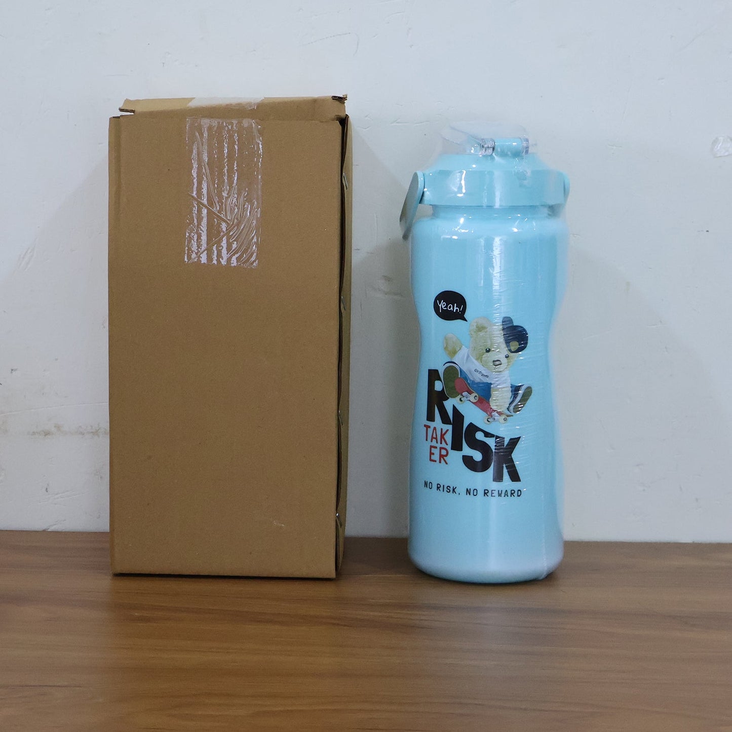Risk Taker Printed Water Bottle 2000ml + 900ml + 300ml - (3 Pc / Set)