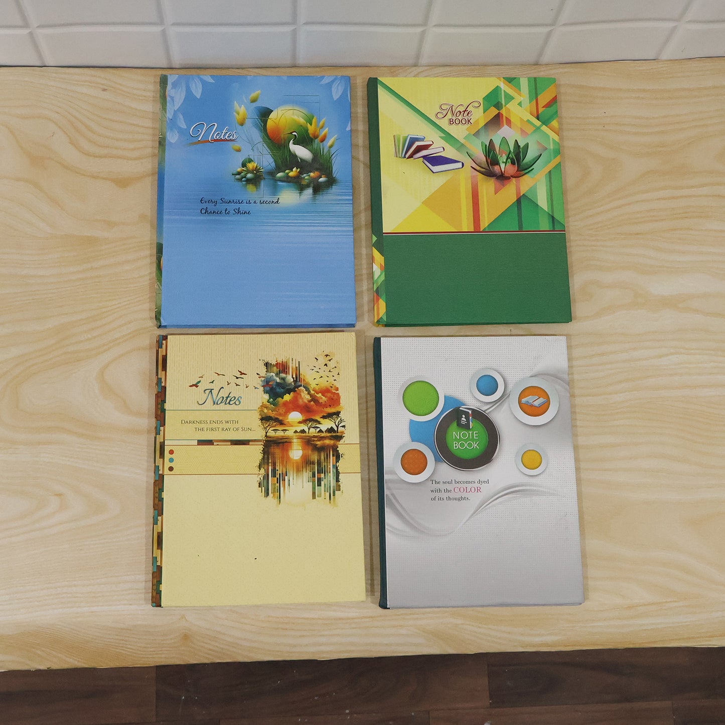 Hardbound Ruled Notebook (1 Pc / 100 Pages / 240x180mm)