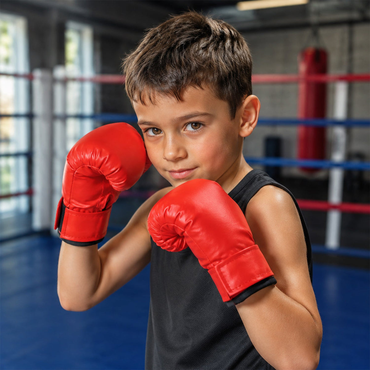 Sports Training Boxing Gloves with Padded Wrist Support for Men and Women