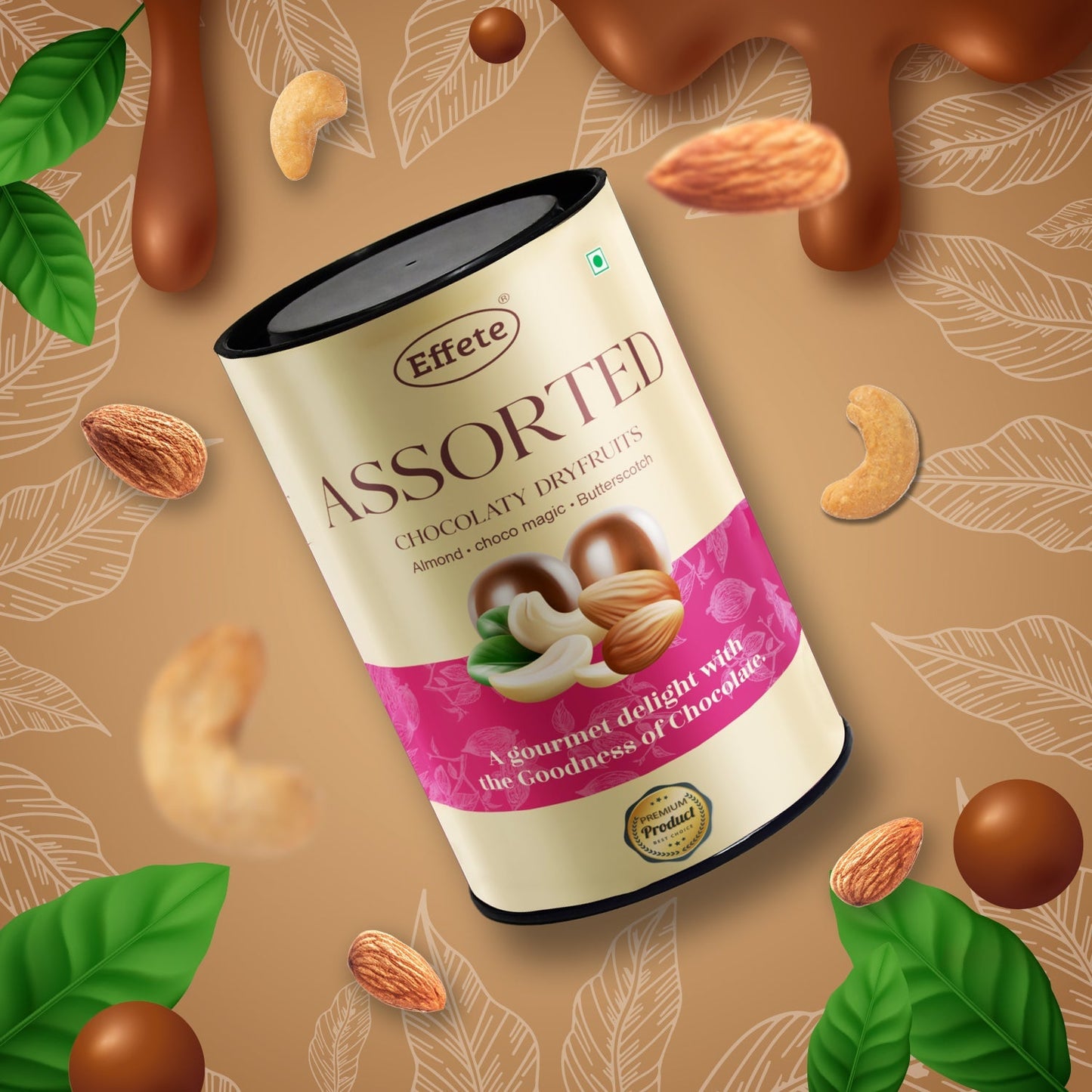 Random Chocolate composite container- 96gm