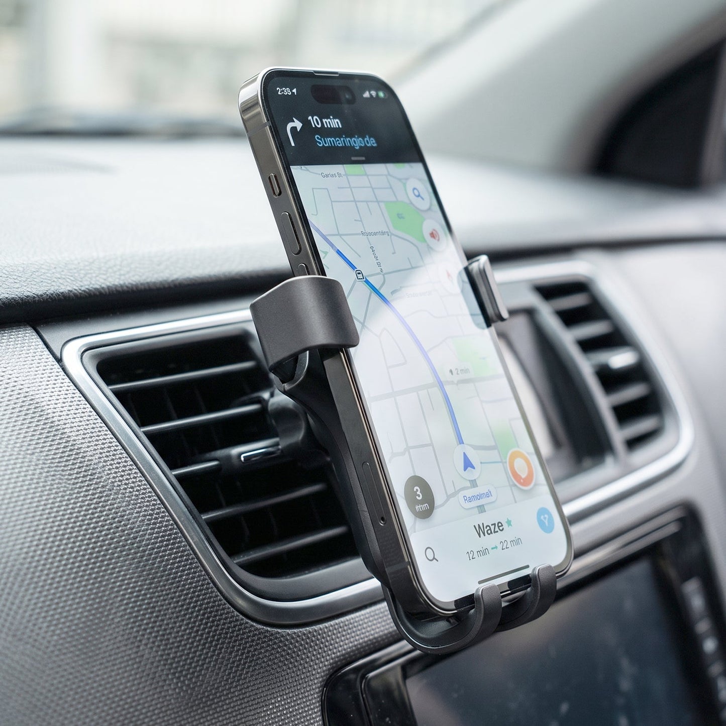 Universal Car Air Vent Mobile Phone Holder Mount Gravity Auto Lock (1 Pc)