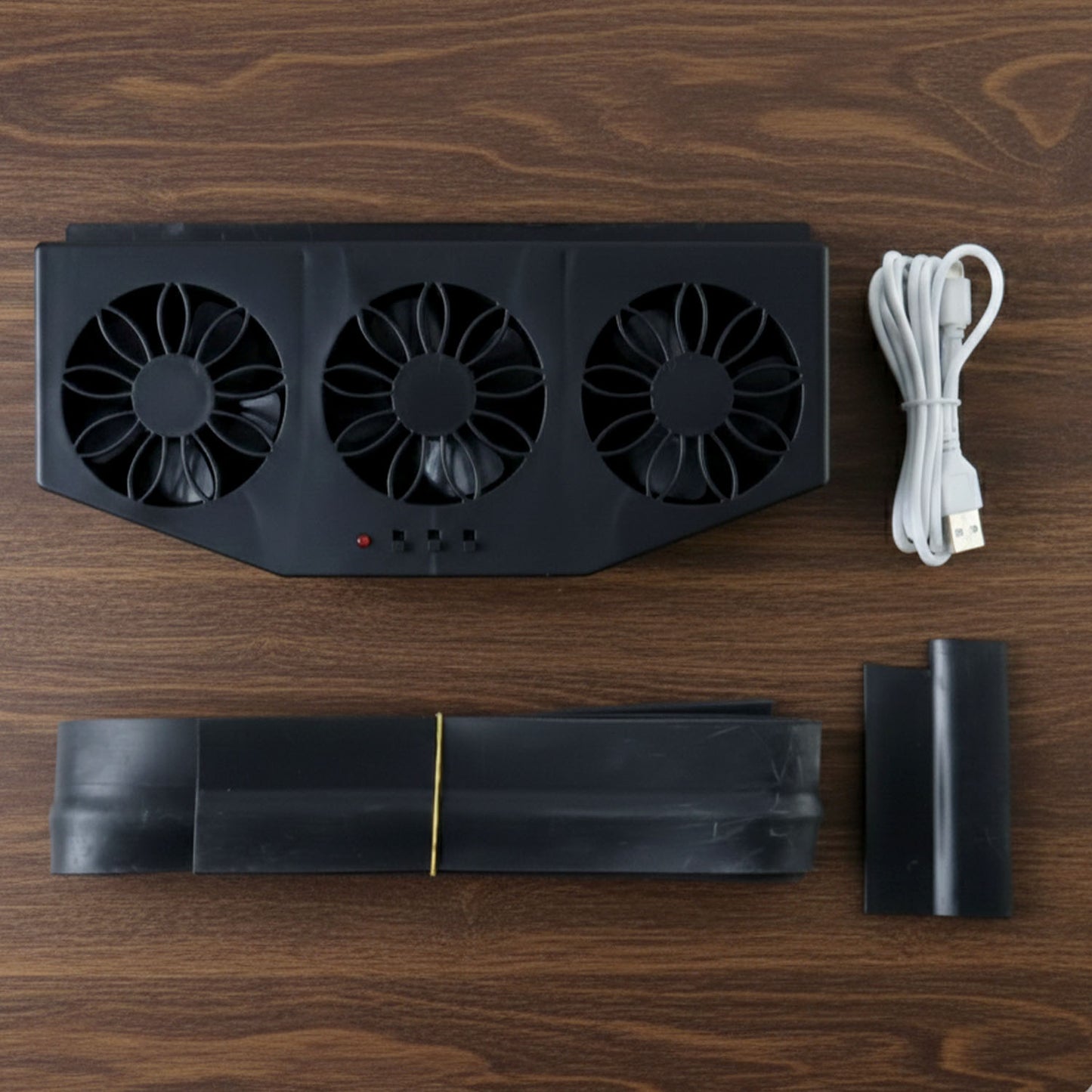 Triple Fan Plug & Play Car Exhaust Ventilation System (1 Set)