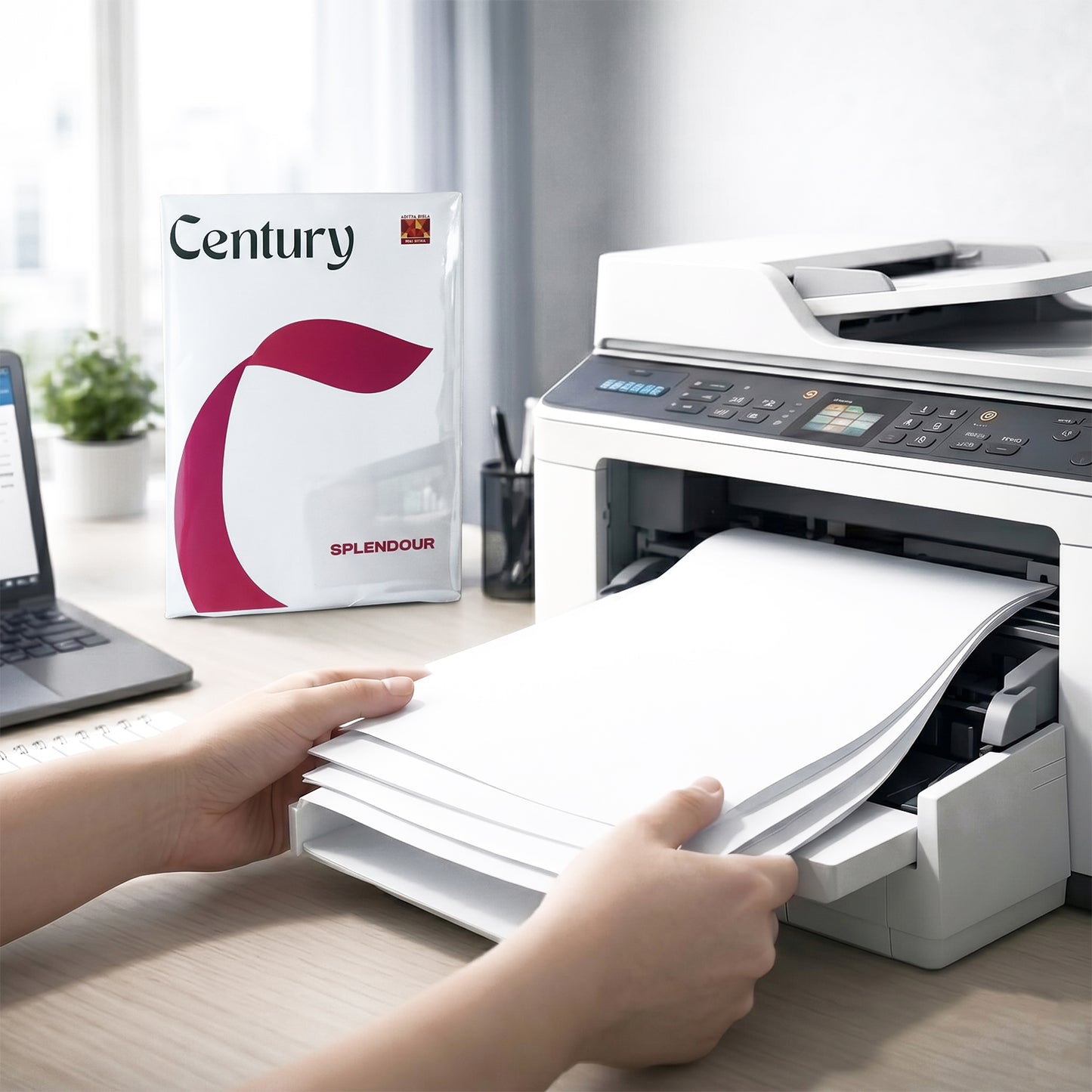 500 Sheets A4 Size Multipurpose Copier Paper â€“ 70 GSM High Bright White Printing Paper