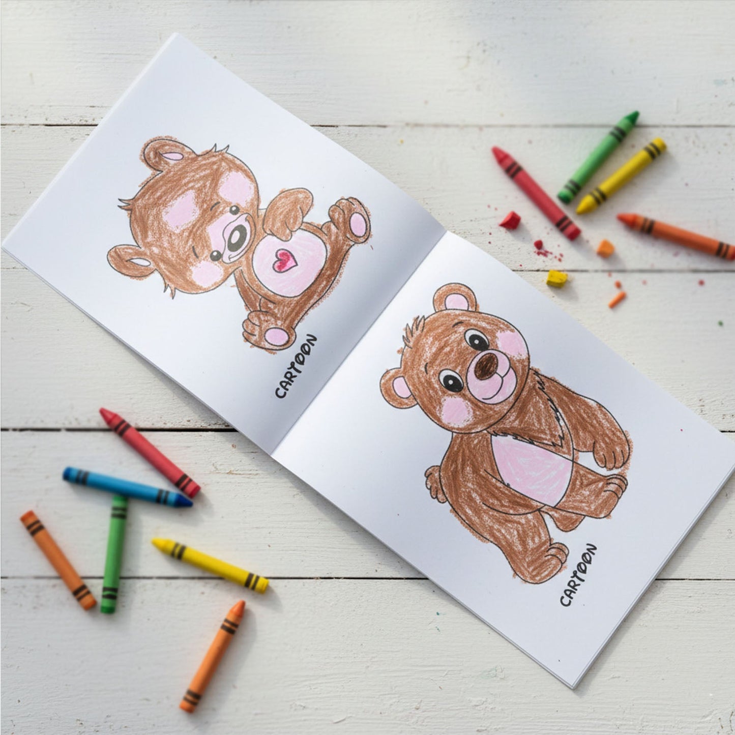 Kids Educational Colouring Book Set (40 Pieces Set)