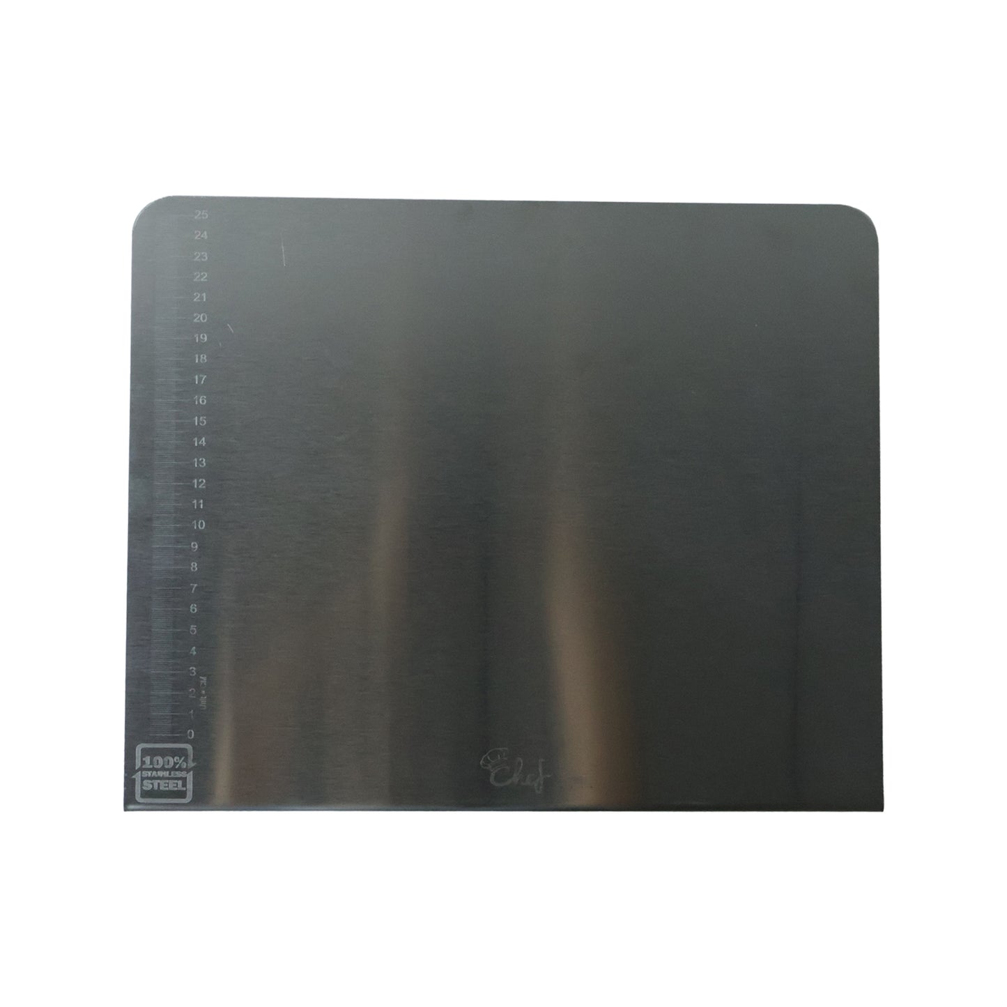 Stainless Steel Chopping Board 35.5x29 Cm, 1mm Thickness 1 Pc