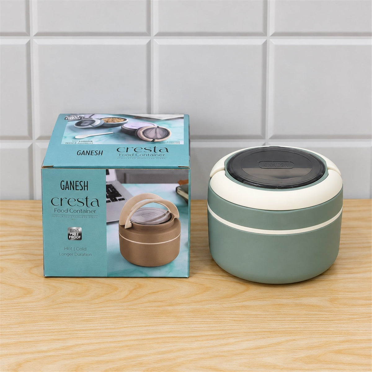 Details of insulated airtight lunch box.