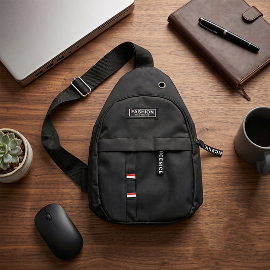 Waterproof Waist Bag, Shoulder Bags USB Charging Earphone Hook Sling Travel Bag (1 Pc / Mix Color)