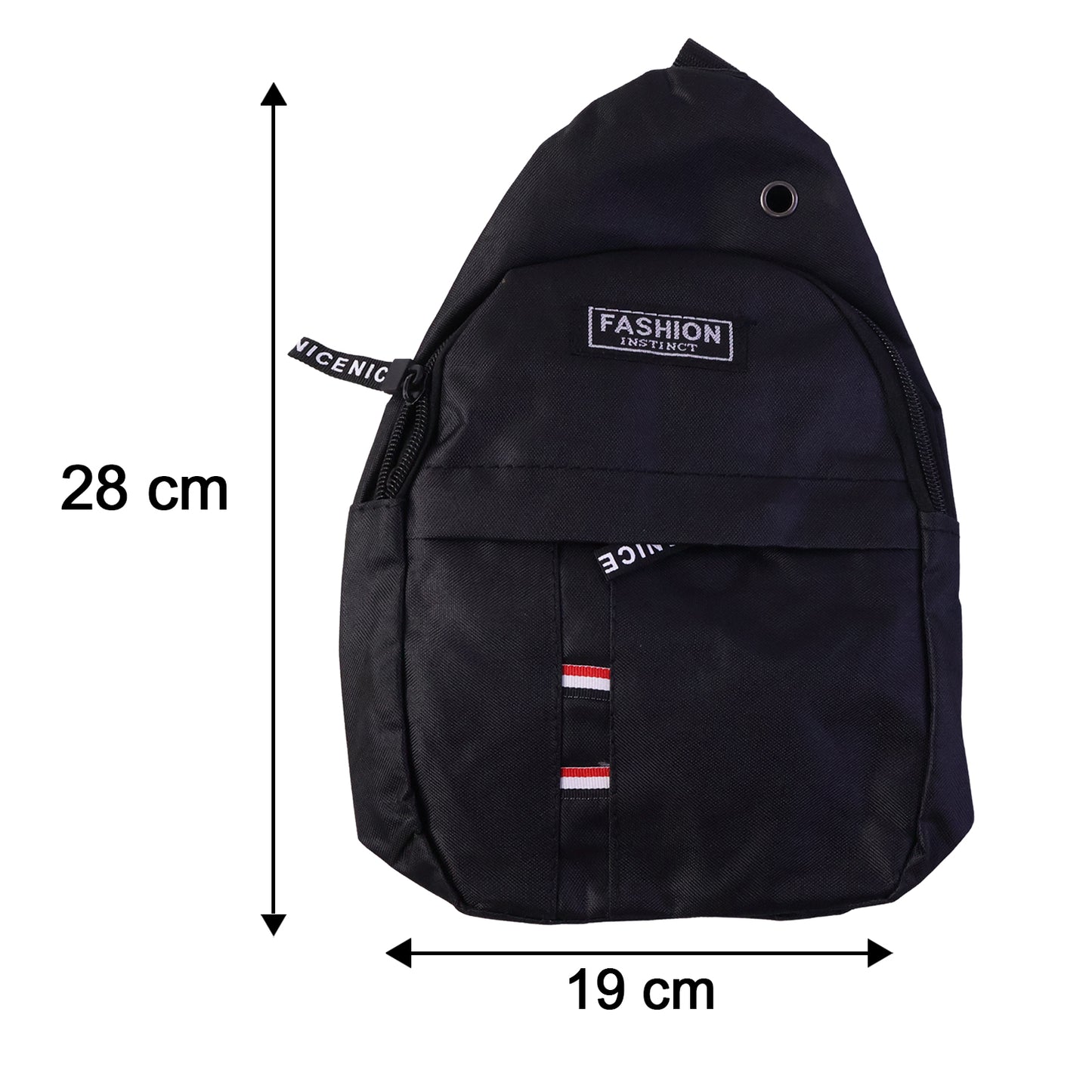 Waterproof Waist Bag, Shoulder Bags USB Charging Earphone Hook Sling Travel Bag (1 Pc / Mix Color)