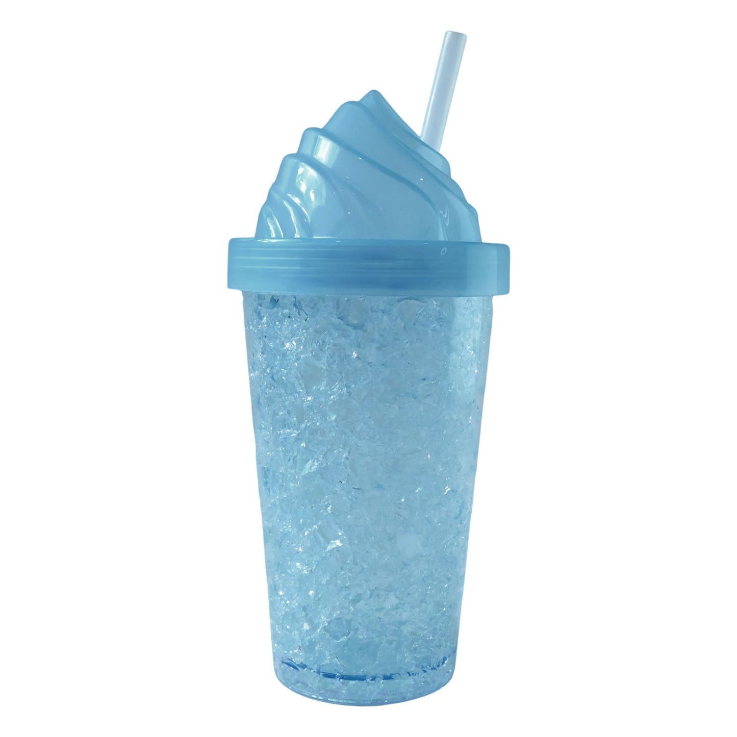 Cute Ice Cream Swirl Design Tumbler Sipper Bottle (500 ML, 1 Pc)