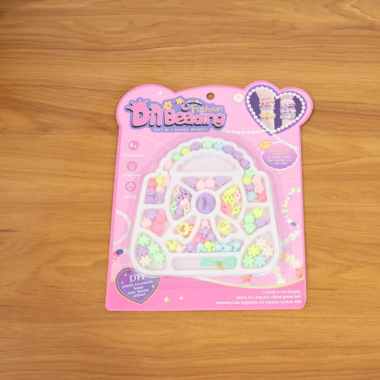 DIY Fashion Beading Jewellery Making Kit (1 Set)