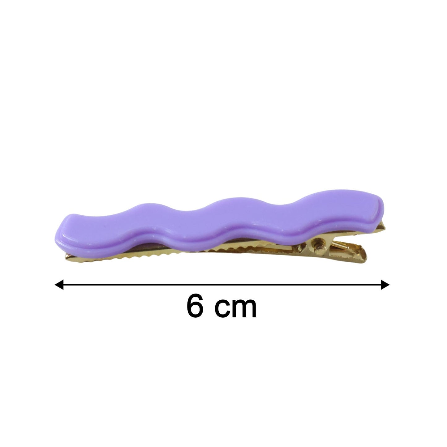 Decorative Alligator Hair Clips Set for Girls & Women – Cute Styling Pins (4 Pc)