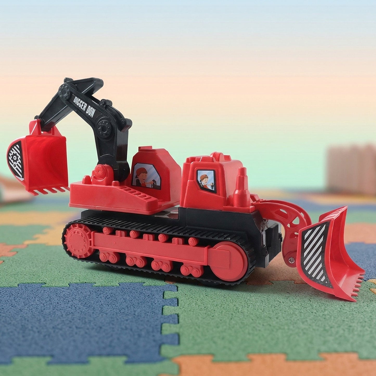 Digger Don Construction Track Toy 1 Pc