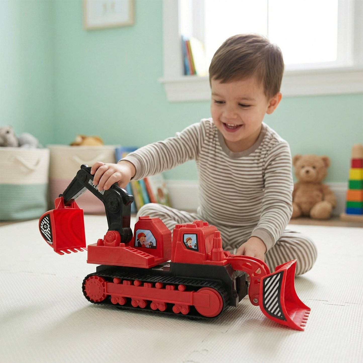 Digger Don Construction Track Toy 1 Pc