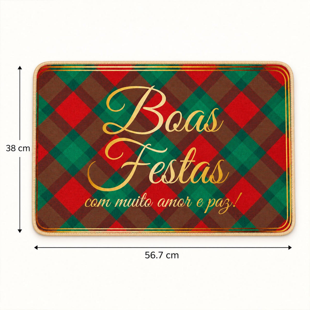 Floor mat size 56x38cm