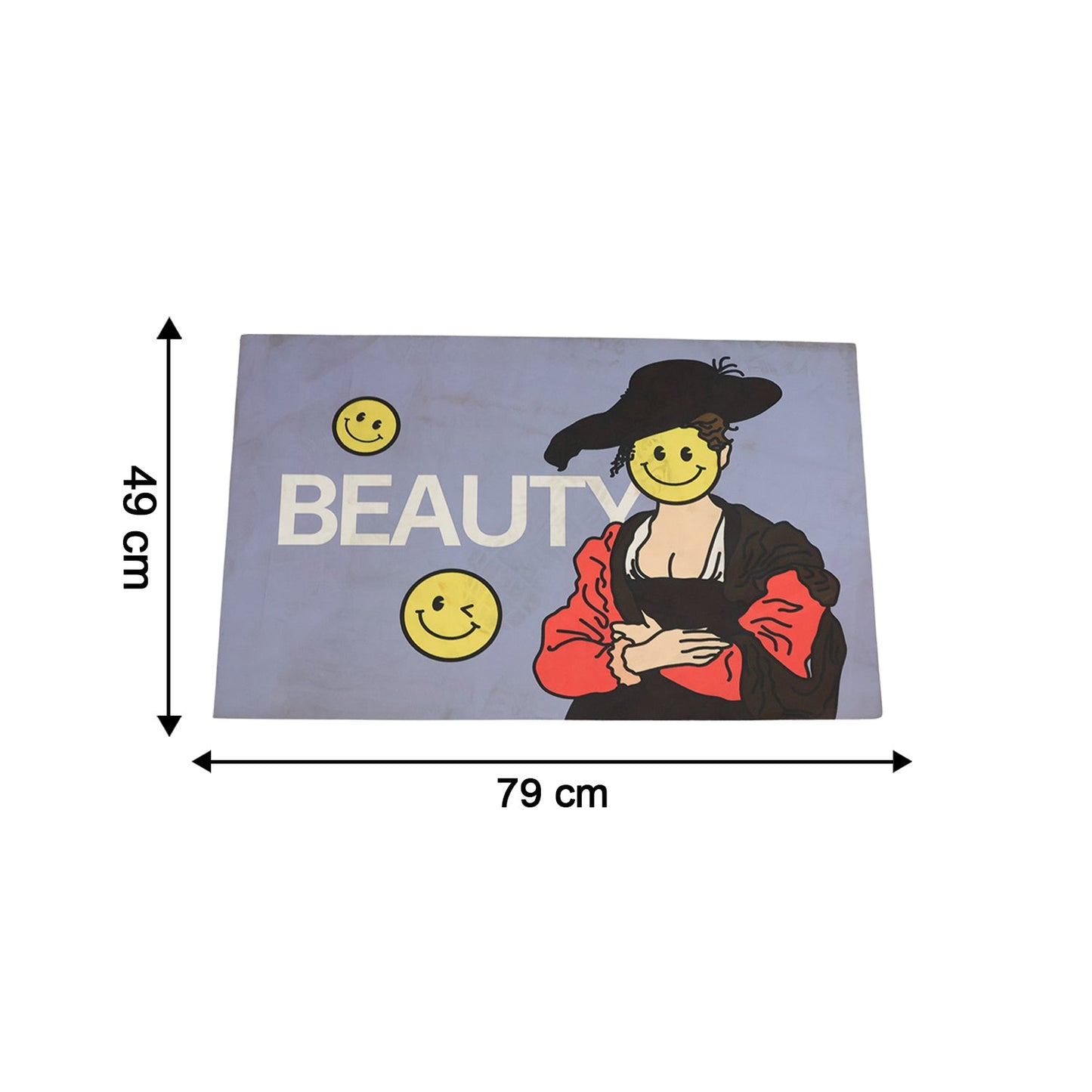 Premium Designer Anti Slip Door Mat (1 Pc, Mix Design)