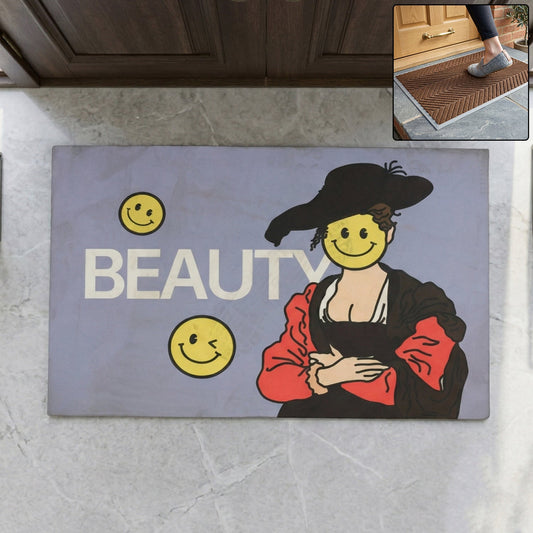 Premium Designer Anti Slip Door Mat (1 Pc, Mix Design)