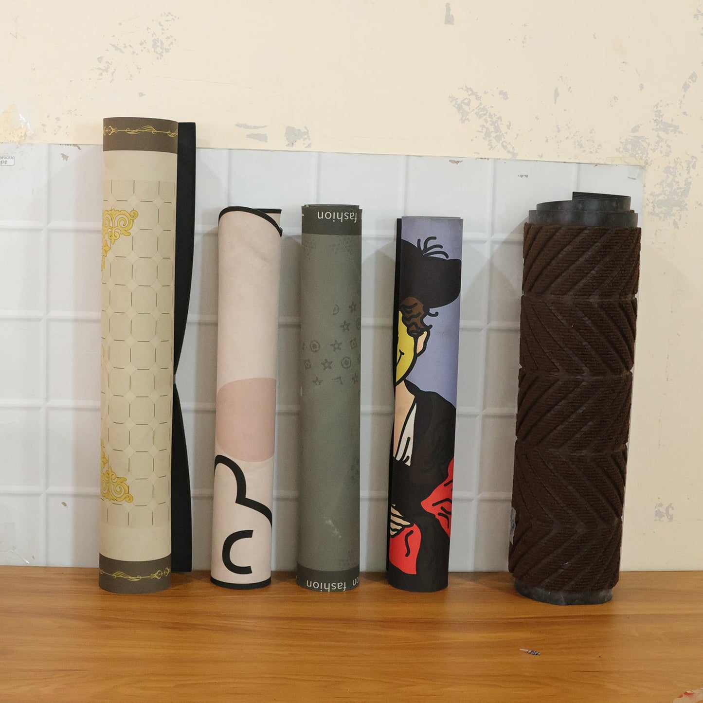 Premium Designer Anti Slip Door Mat (1 Pc, Mix Design)