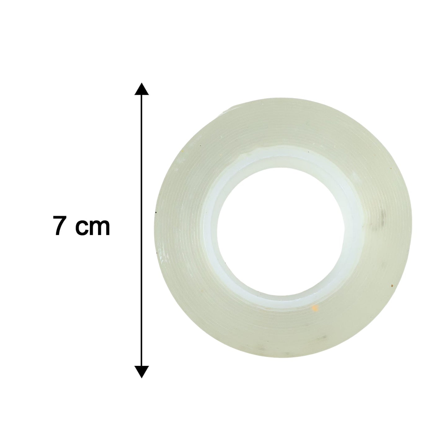 Heavy Duty Transparent Double Sided Nano Adhesive Tape 70x25mm 1 Pc