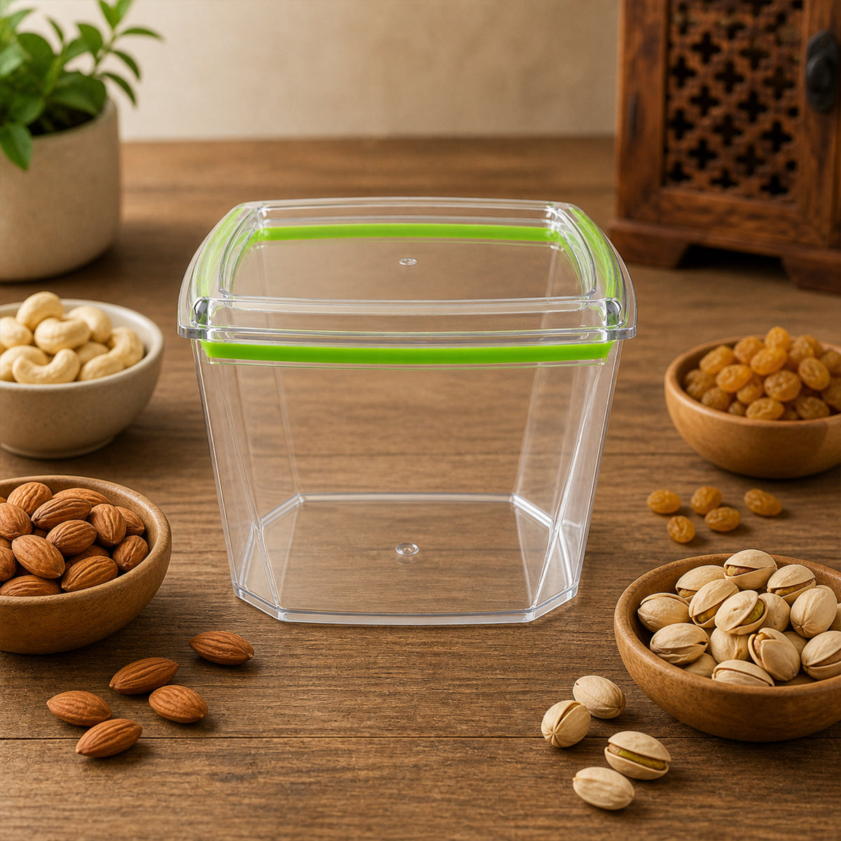 Food Storage Container Set with Leak-Proof Lid (500 ML / 2 Pc)