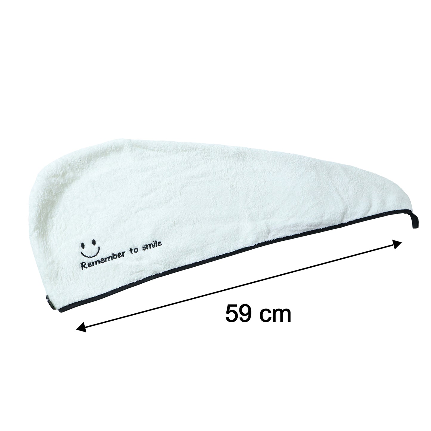 Super Absorbent Microfiber Hair Drying Towel Wrap (1 Pc)