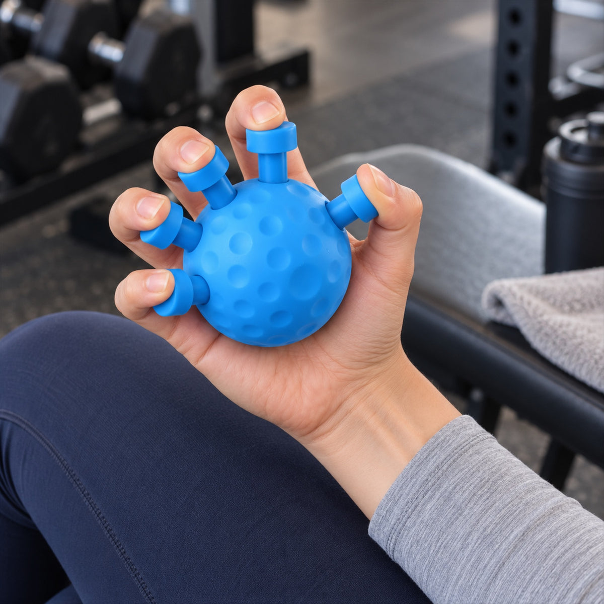 Eagle Claw Finger Gripper Hand Strength Trainer Power Wrist Exerciser (1 Pc)