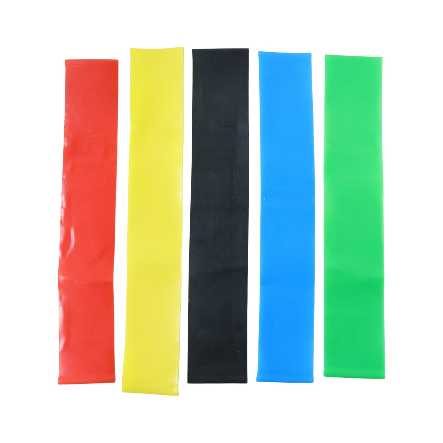 Premium Elastic Resistance Exercise Bands / Belt Set (5 Pc)