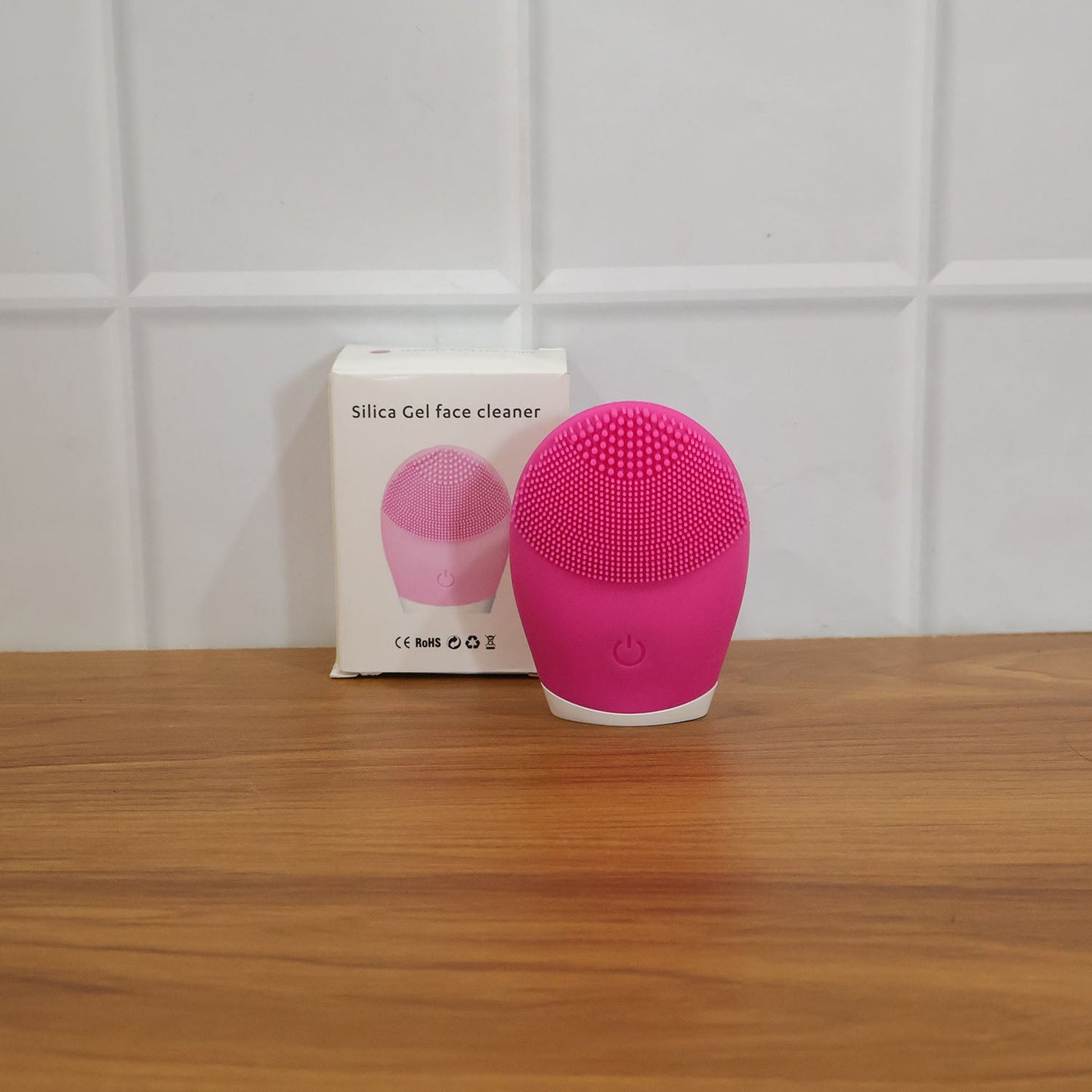 Premium Silicone Electric Facial Cleansing Brush (1 Pc)