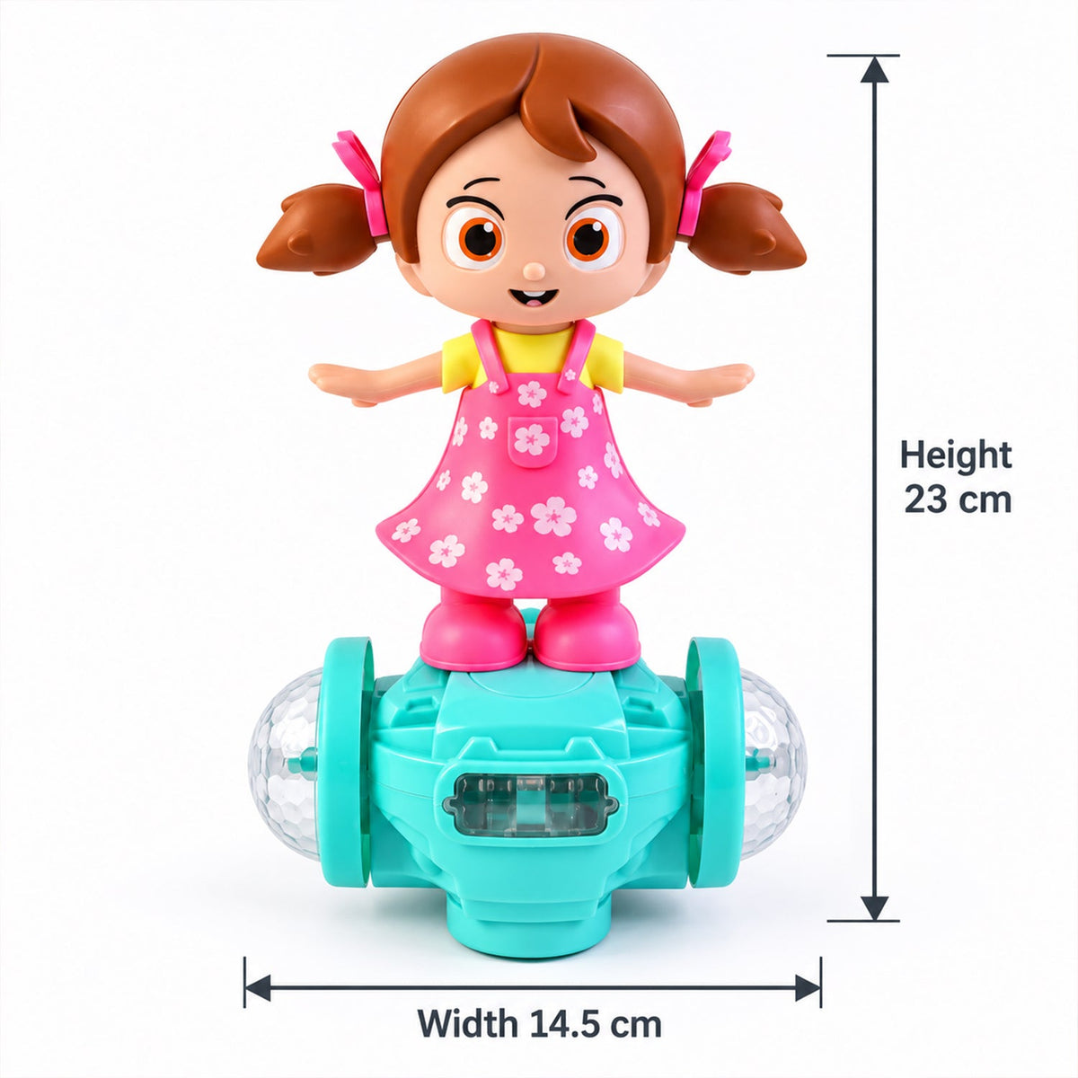 Doll toy lights view