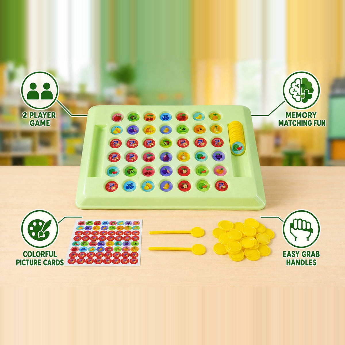 Memory game white bg