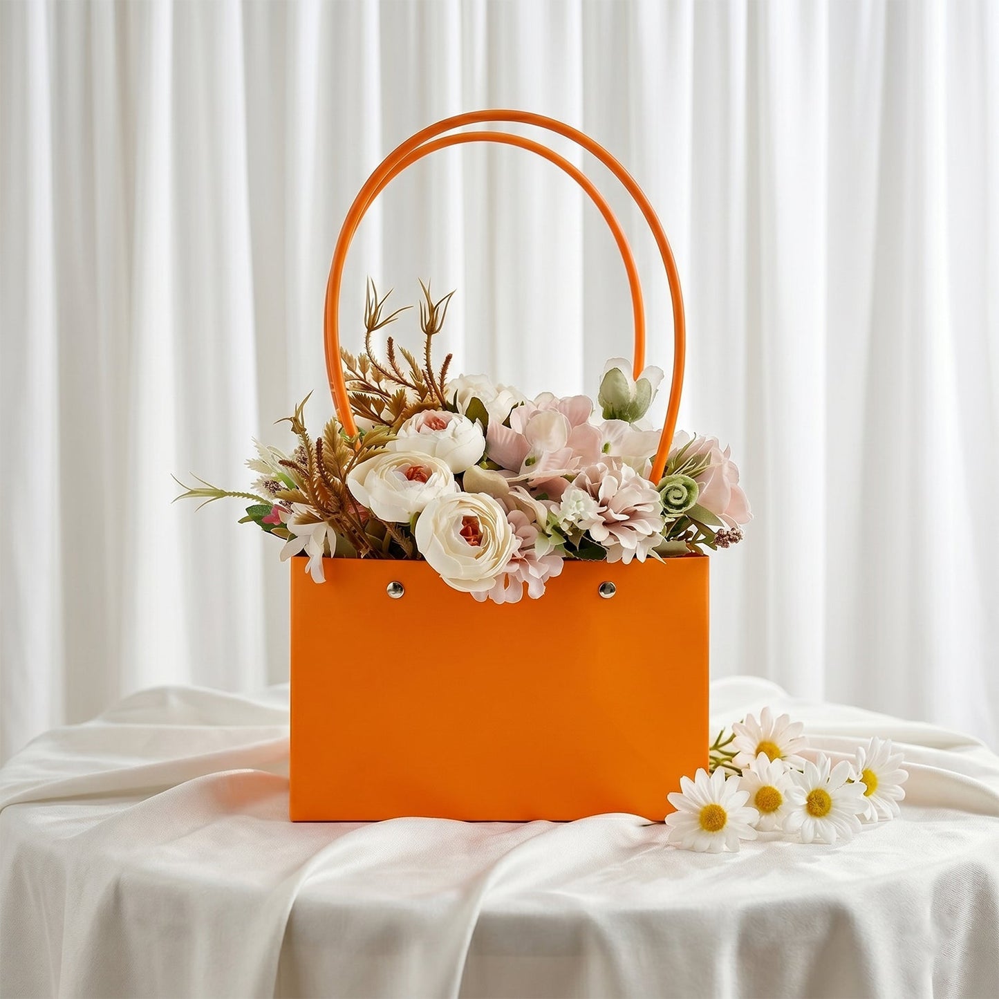 Flower bag handle detail