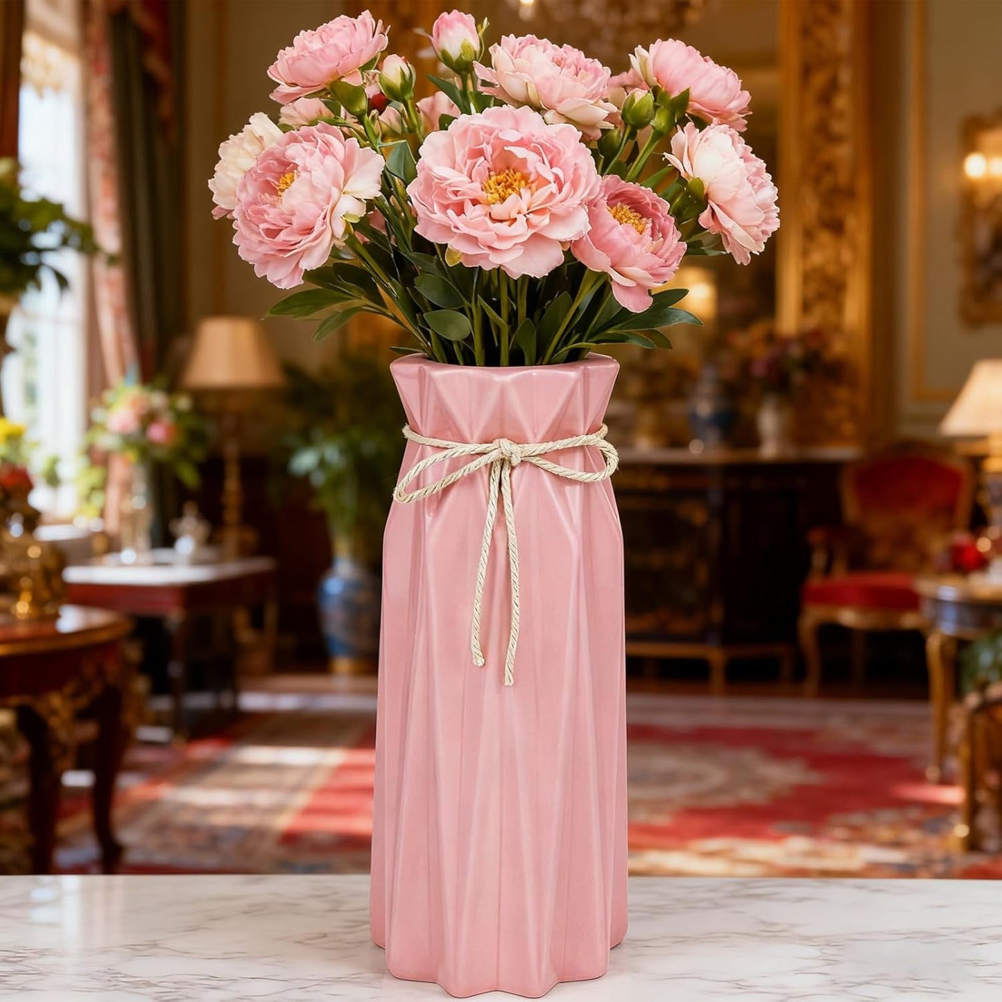 Small Decorative Flower Vase for Home DÃ©cor (1 Pc)