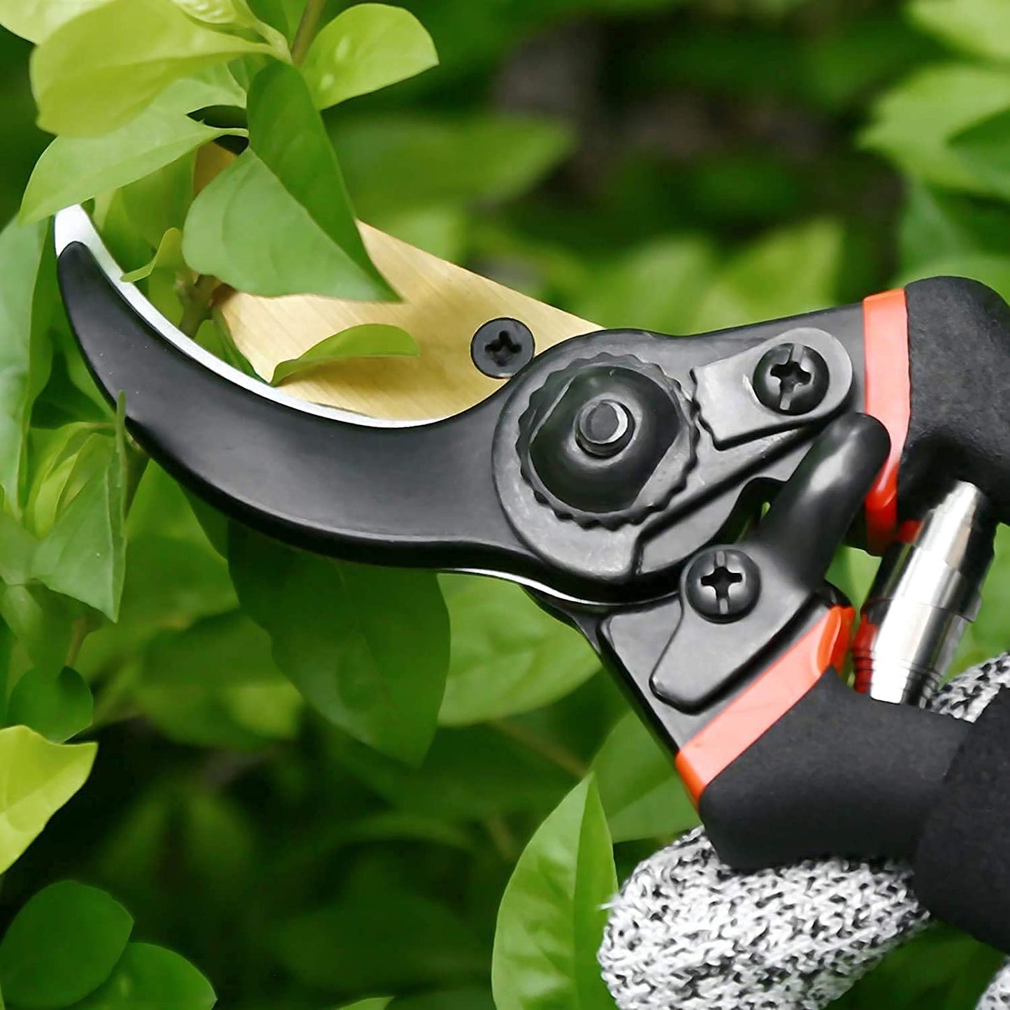 21Cm Red GARDEN SHEARS SHARP CUTTER PRUNERS SCISSOR, PRUNER.