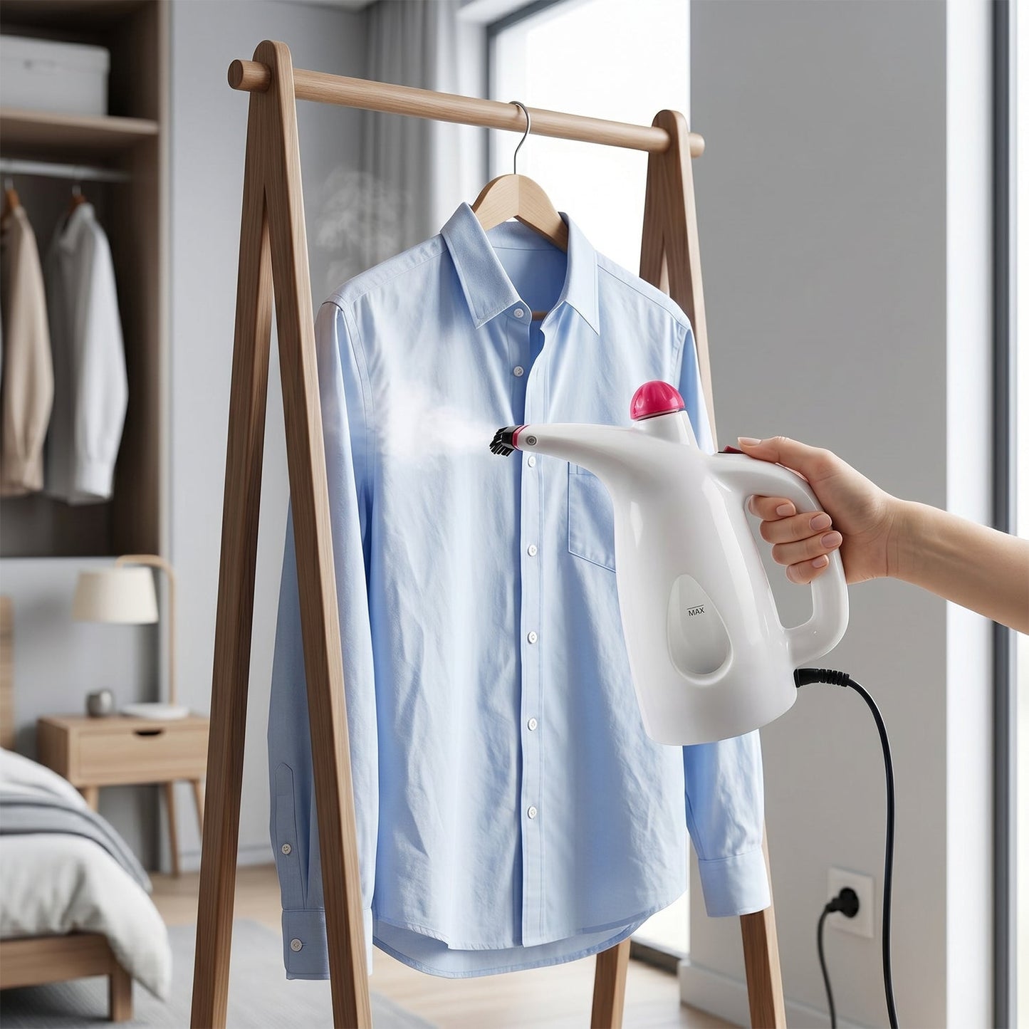 Multi-Functional Garment Steamer (1 Pc, 200ML Capacity)