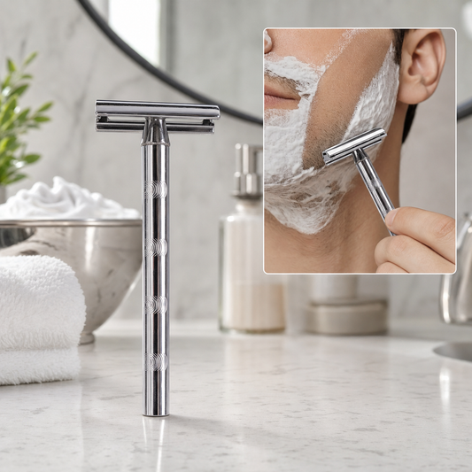 Classic Double Edge Shaving Razor for Men (1 Pc Mix Color)