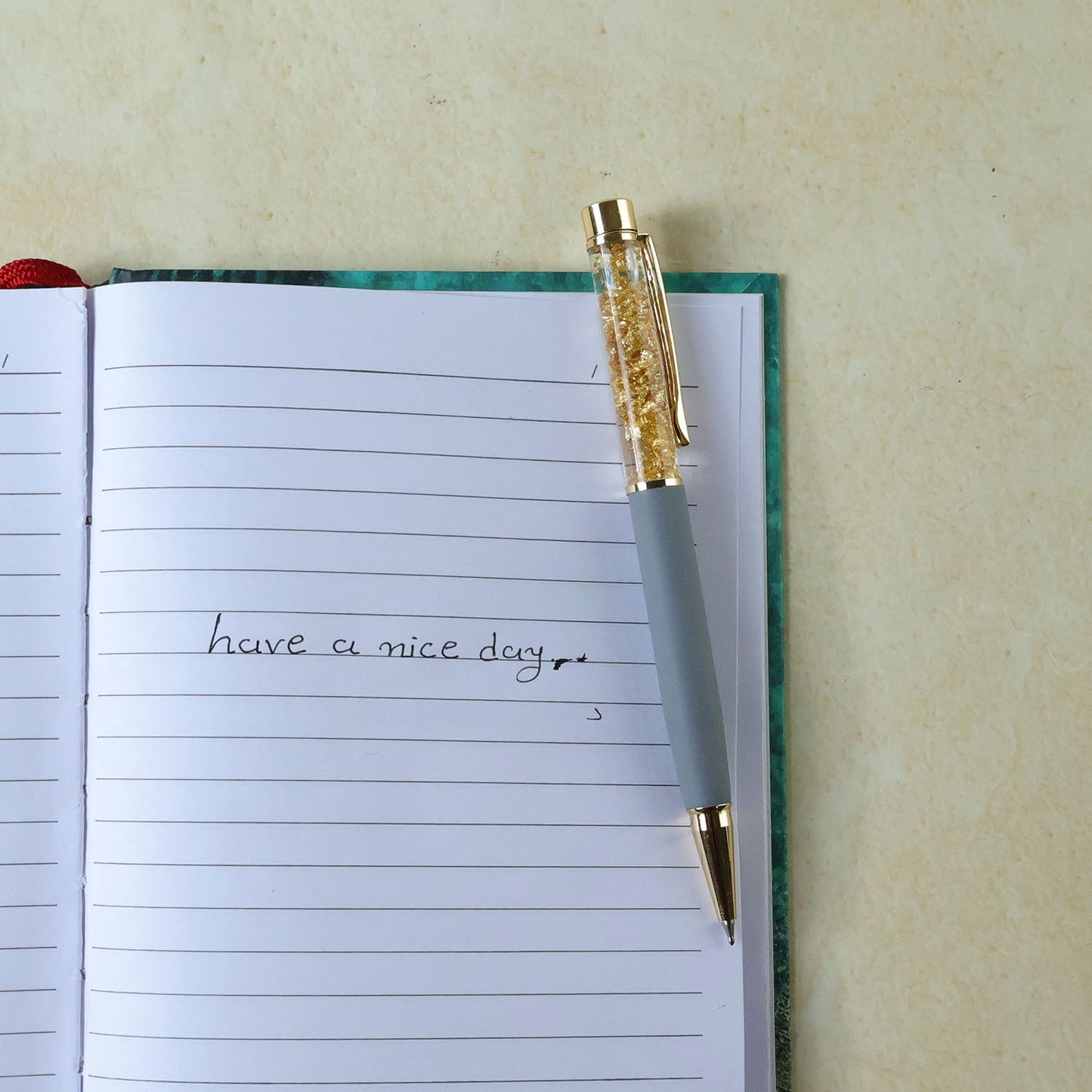 corporate pen and keychain combo gift set