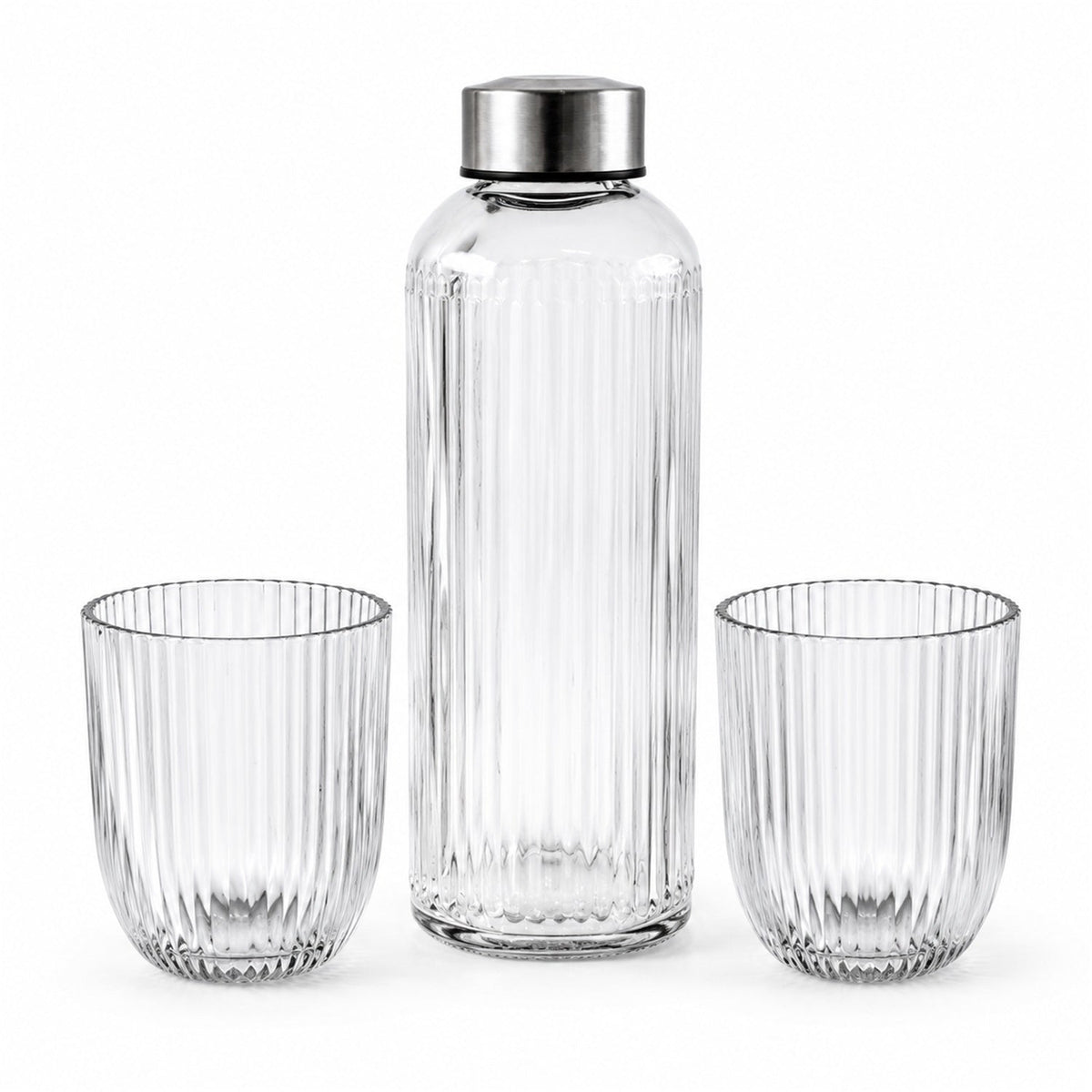 Bottle glass design view