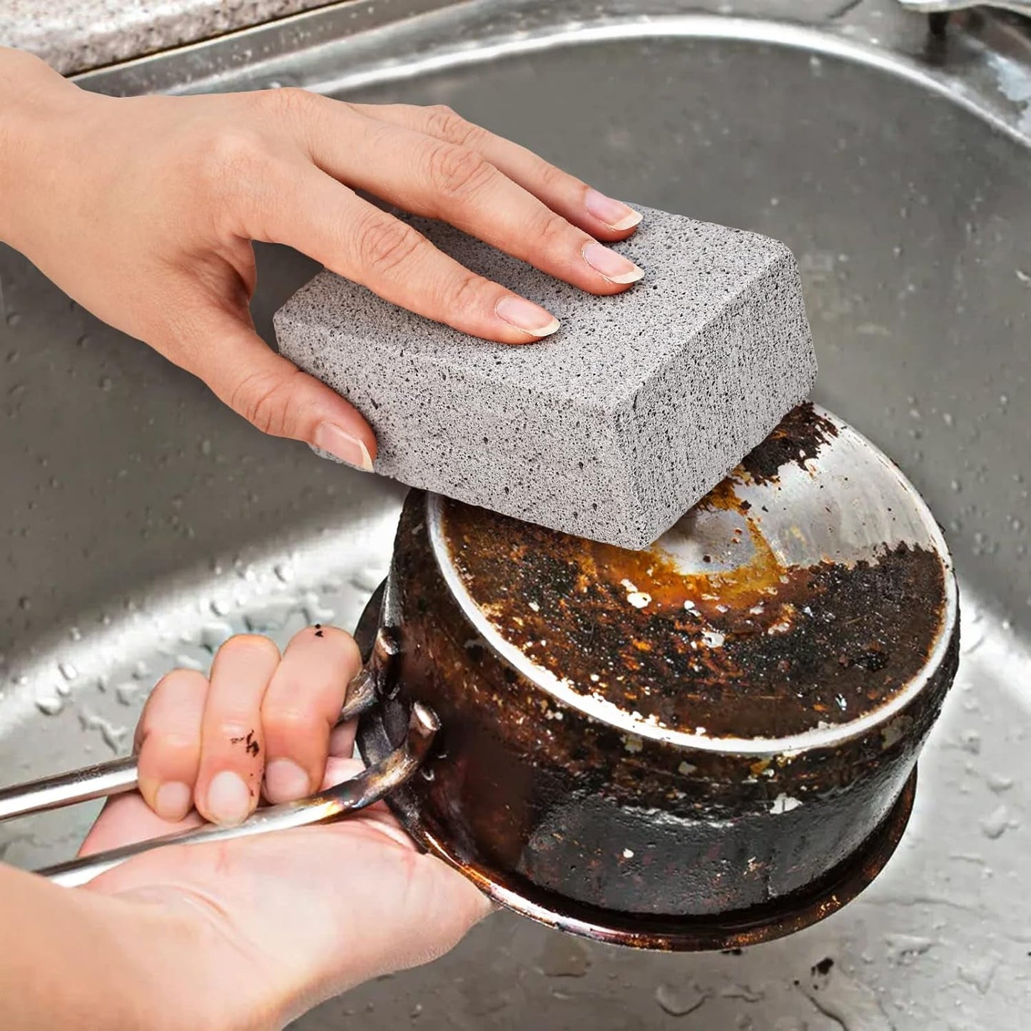 Block used on oven racks and griddles