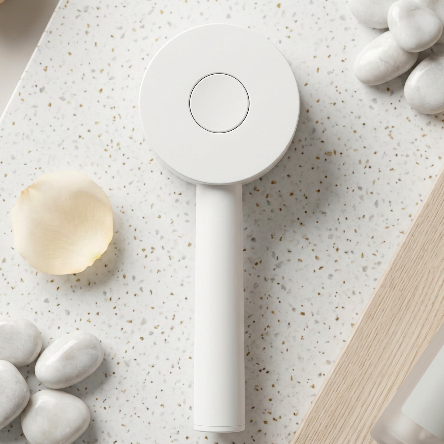 Air Cushion Massage Brush with Long Handle & Self-Cleaning Detangling Comb, Hair accessories