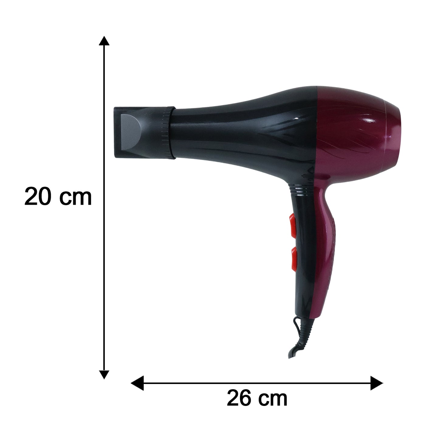 Professional High Power Multi Purpose Hair Dryer Salon (220V,50-60Hz / 1 Pc)