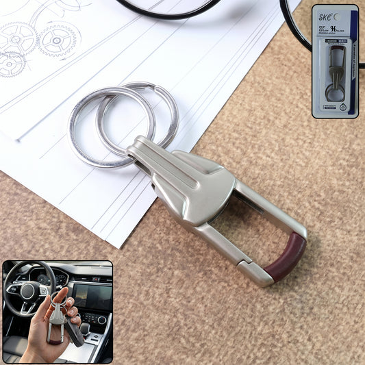 Heavy Duty Metal Key Holder Carabiner Clip Keychain (1 Pc)