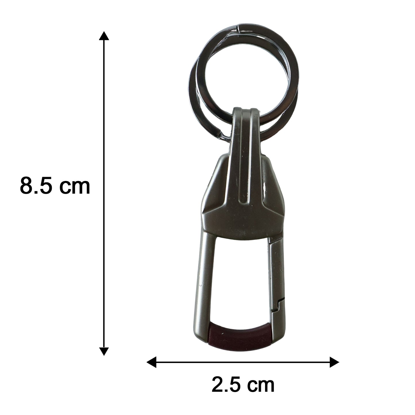 Heavy Duty Metal Key Holder Carabiner Clip Keychain (1 Pc)