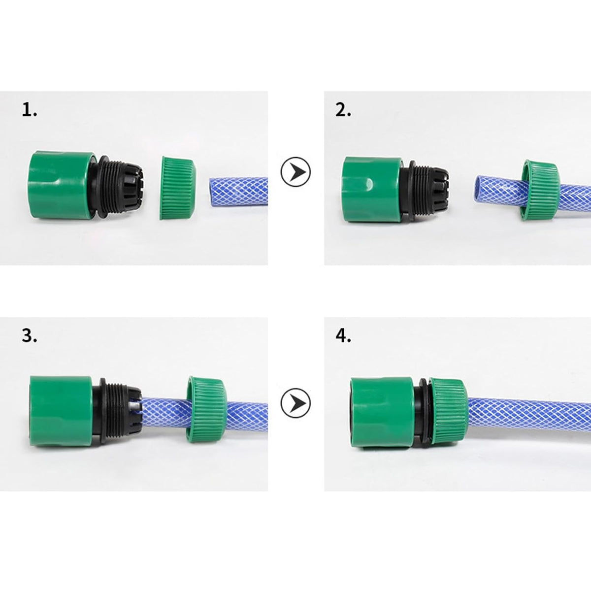 Garden Hose Pipe Nozzle Connector Set