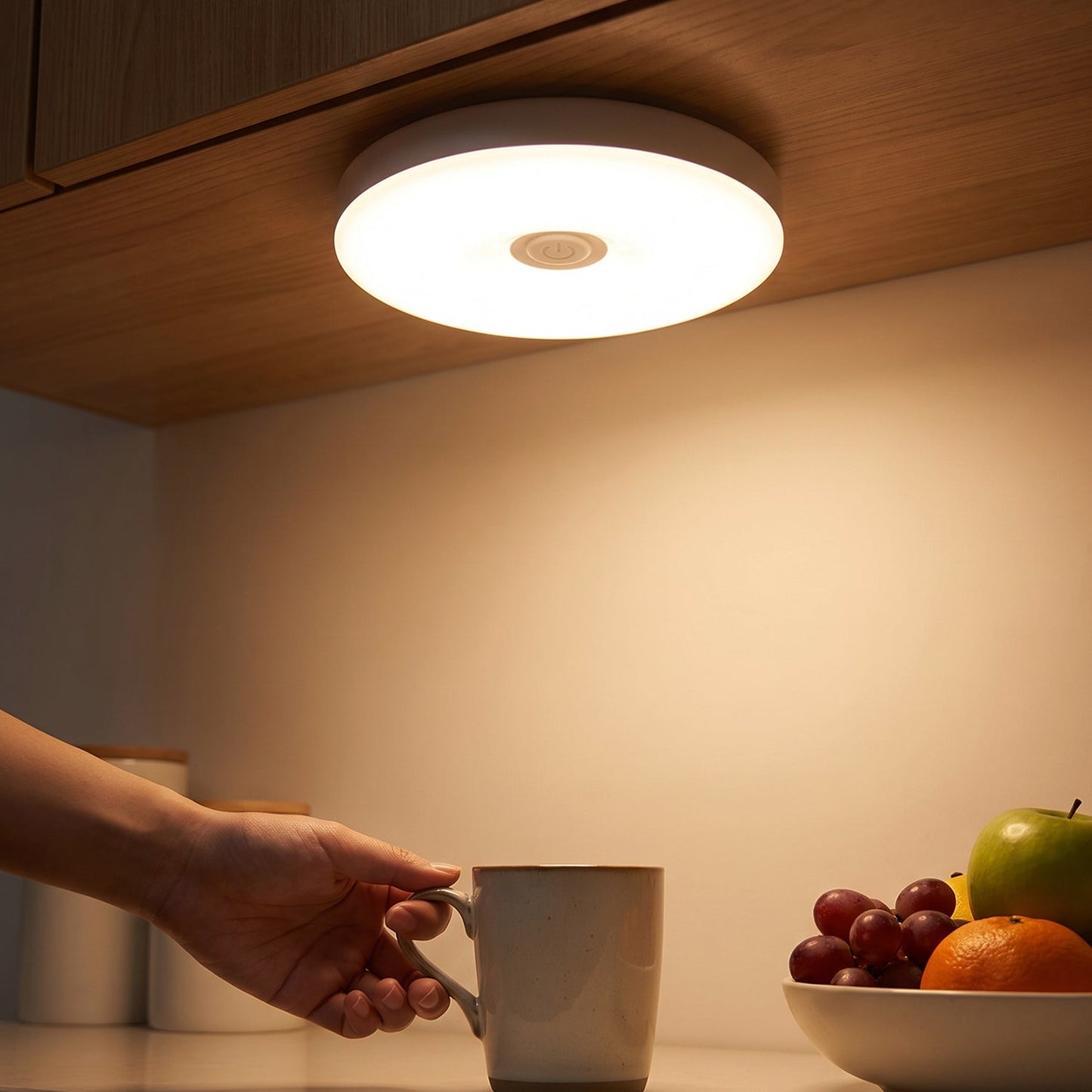 USB charging port on the rechargeable sensor light